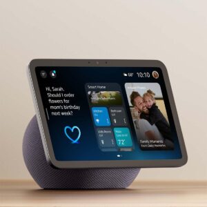 Amazon Echo Show 8 (newest model), Vibrant HD 8.7" display with spatial audio, Designed for Alexa+, Graphite