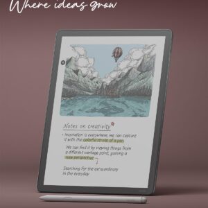 Amazon Kindle Scribe Colorsoft 64GB (newest model) — 11” paper-like color display with front light — Thin, light, powerful — Write in notebooks, documents, and books. Includes Premium Pen - Graphite